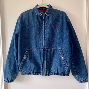 Vintage 90's Polo Ralph Lauren Mens Denim Jacket M